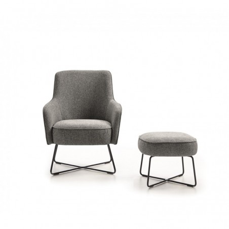 Sillón Fijo Reyes Ordoñez Mate Metal