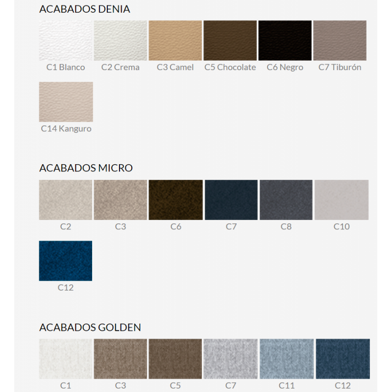 Canapé Star Fijo Polipiel