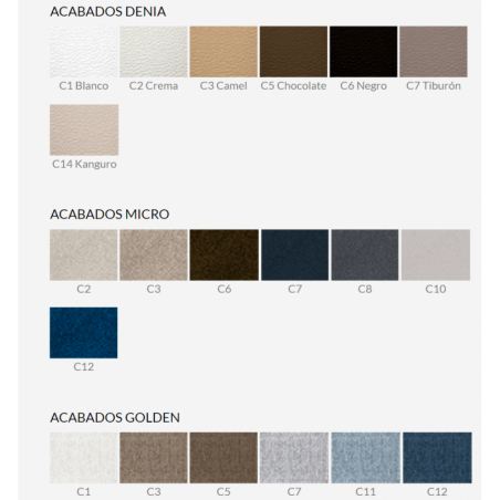 Canapé Star Fijo Polipiel