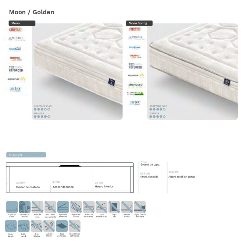 PACK GOMARCO DECO 04 MOON / GOLDEN