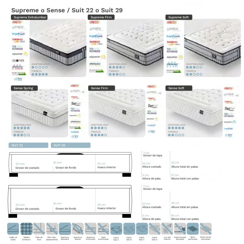 PACK GOMARCO DECO 10 Supreme o Sense / Suit 22 o Suit 29