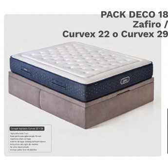 PACK GOMARCO DECO 18 Zafiro / Curvex 22 o Curvex 29