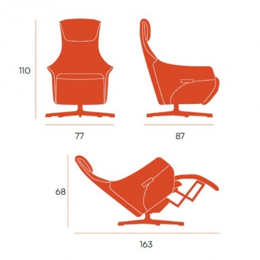 Sillón Relax Bogal Karen