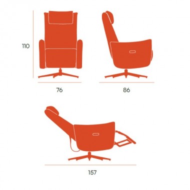 Sillón Relax Bogal Megan