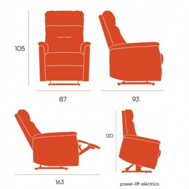 Sillón Relax Bogal Noelia