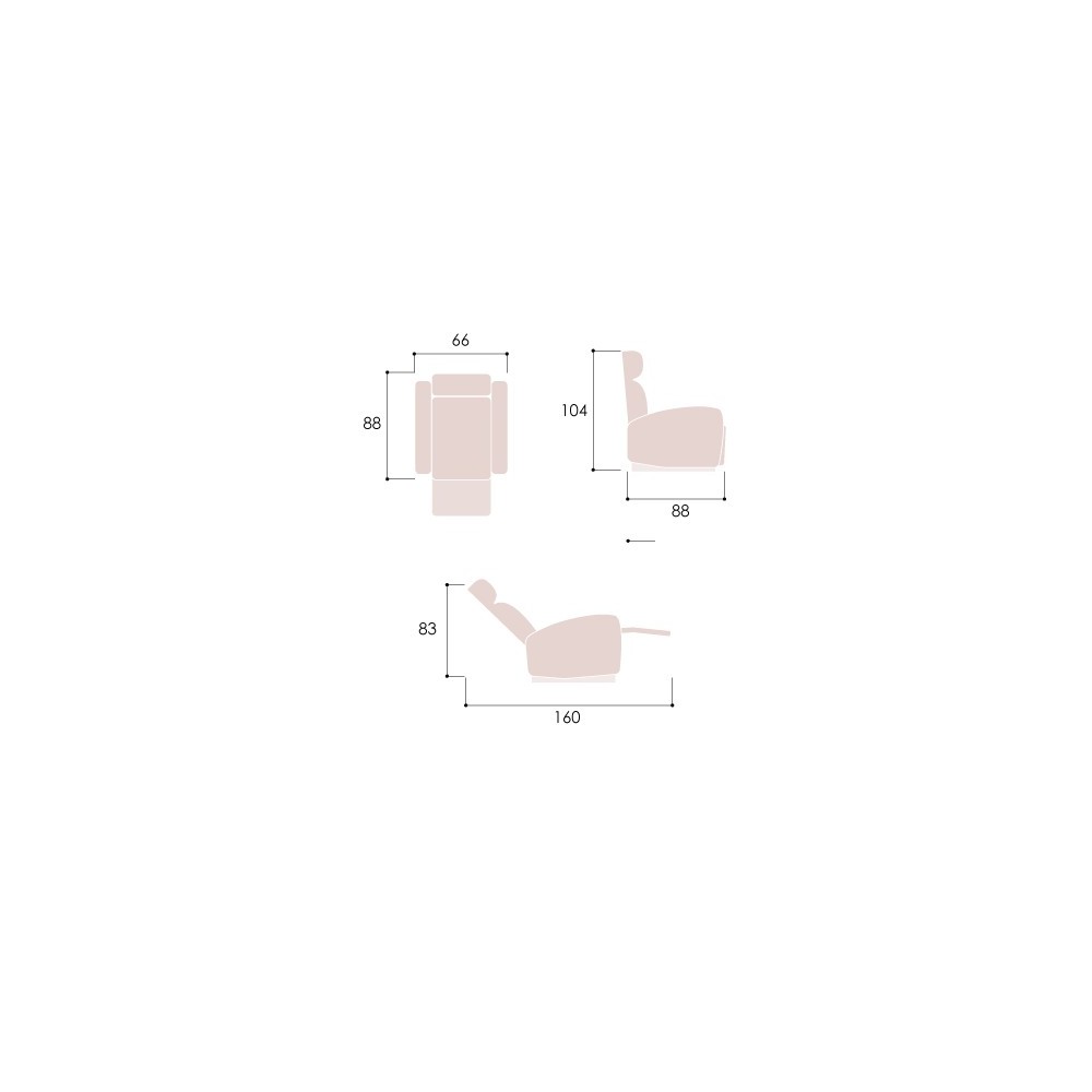 Sillón Relax Bogal Ada