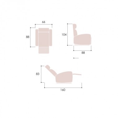 Sillón Relax Bogal Ada