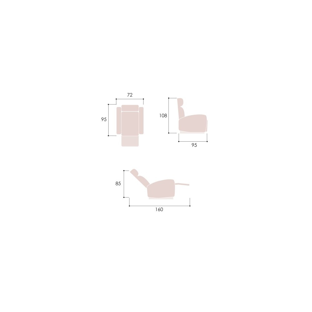 Sillón Relax Bogal Elsa