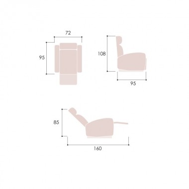 Sillón Relax Bogal Elsa