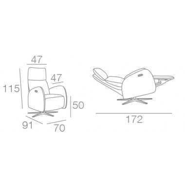 Sillón Relax Moher Venus