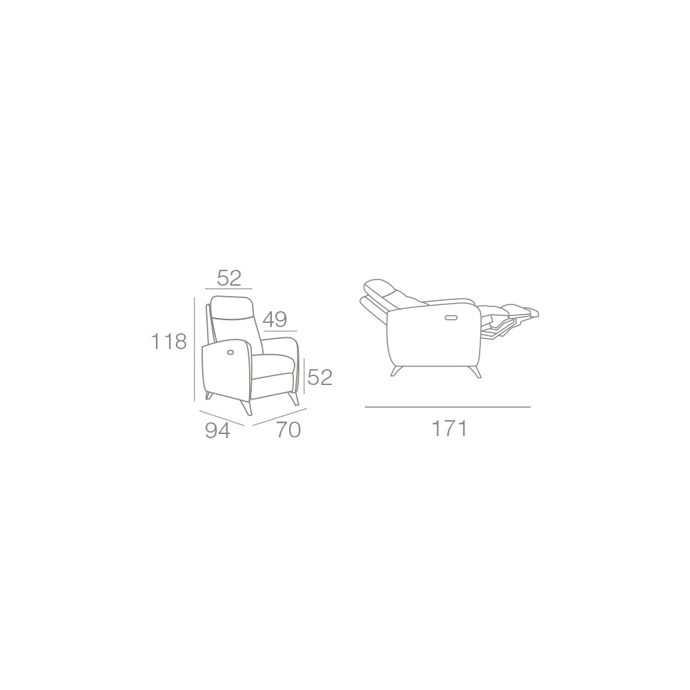 Sillón Relax Moher Atlantic