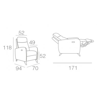 Sillón Relax Moher Atlantic