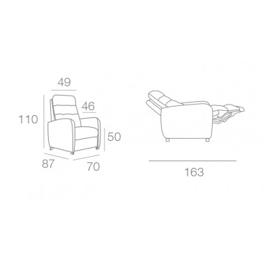 Sillón Relax Moher Picasso