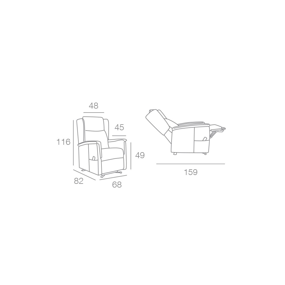 Sillón Relax Moher Iris