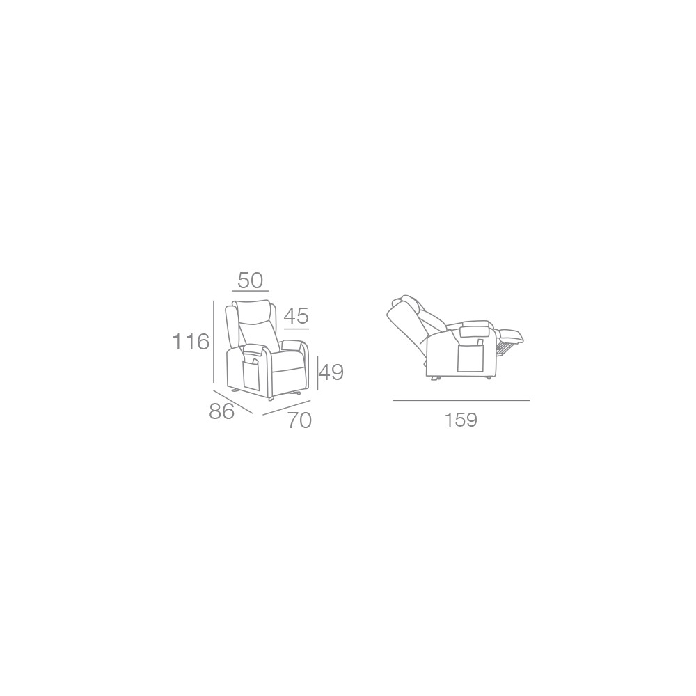 Sillón Relax Moher Diana