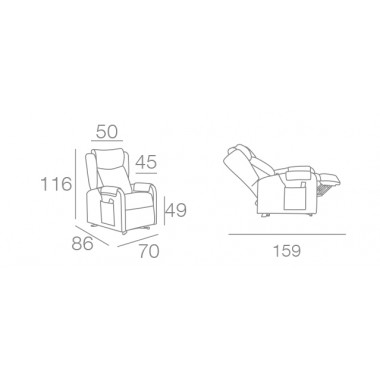 Sillón Relax Moher Diana